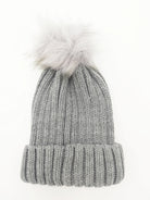 RANT & RAVE LADIES Clarissa Grey Melange Hat Grey Melange model front view