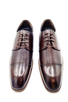6TH SENSE Eton Mens Dark Coffee Formal Shoe DARK COFFEE model front view