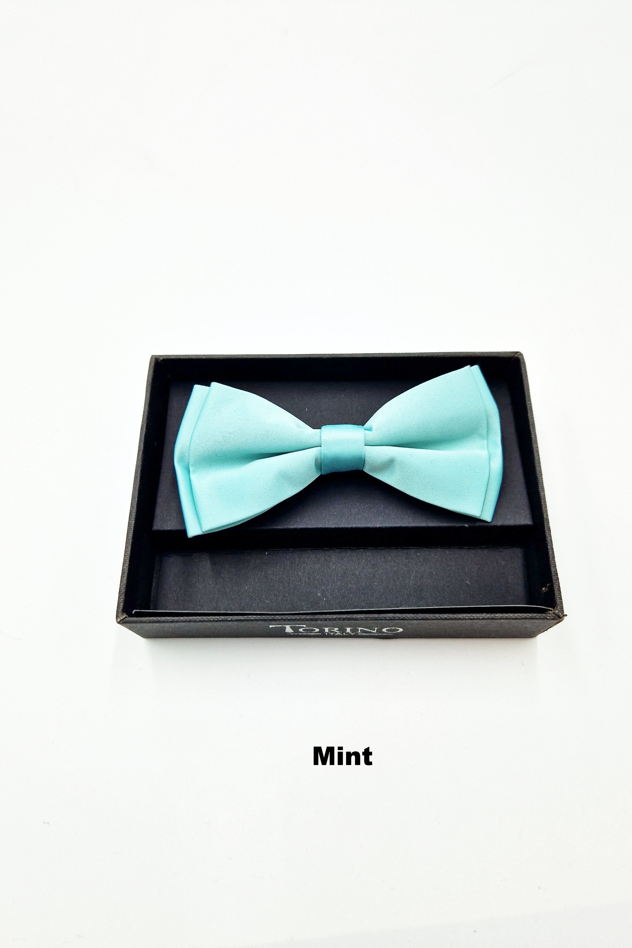 Mens Pre Tied Bow mint