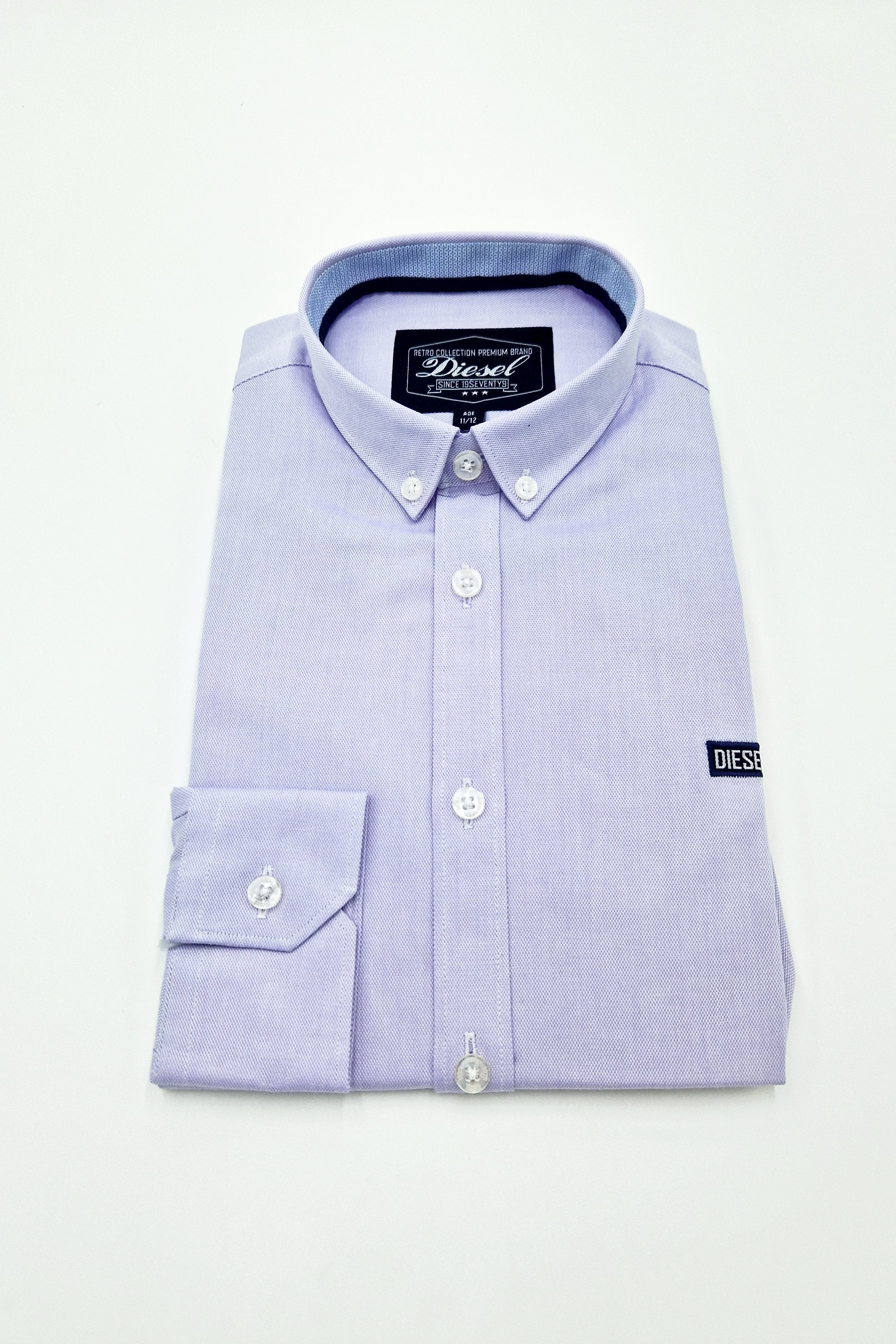 DIESEL KIDS William Shirt Grape model front view