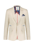 A Fish Named Fred Sand Pique Mens Blazer SAND front view