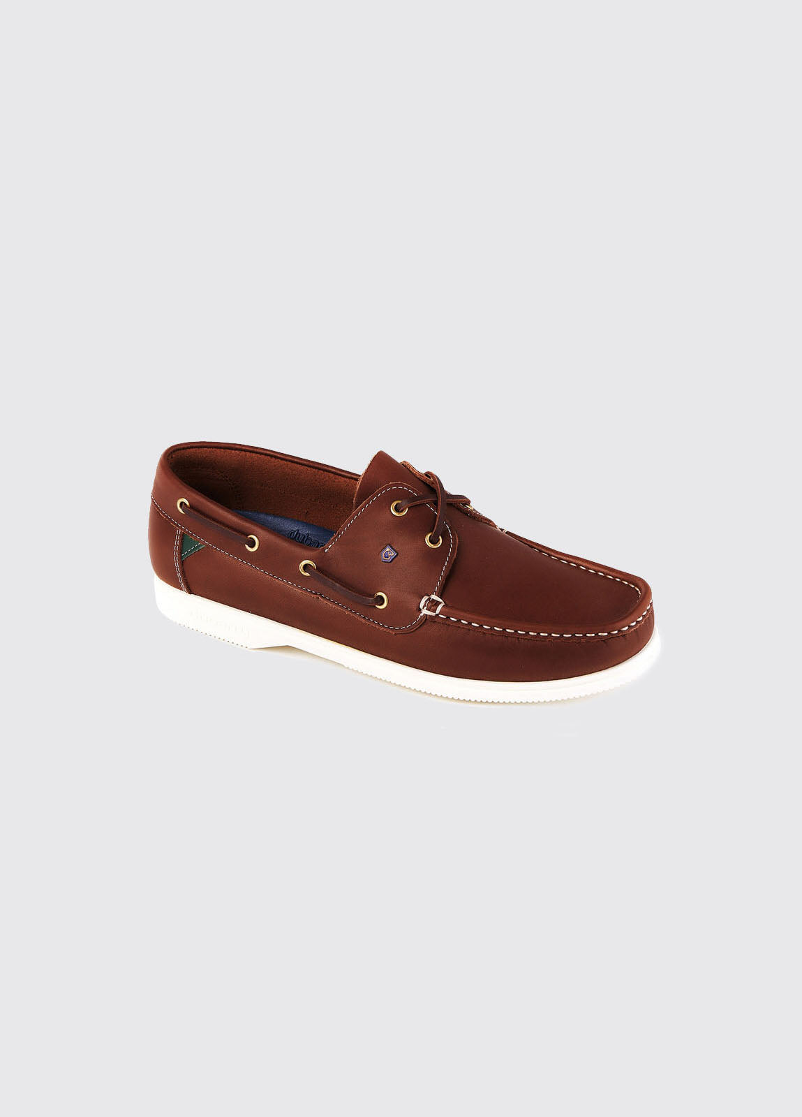 Dubarry Admirals brown boat shoe with non-slip sole