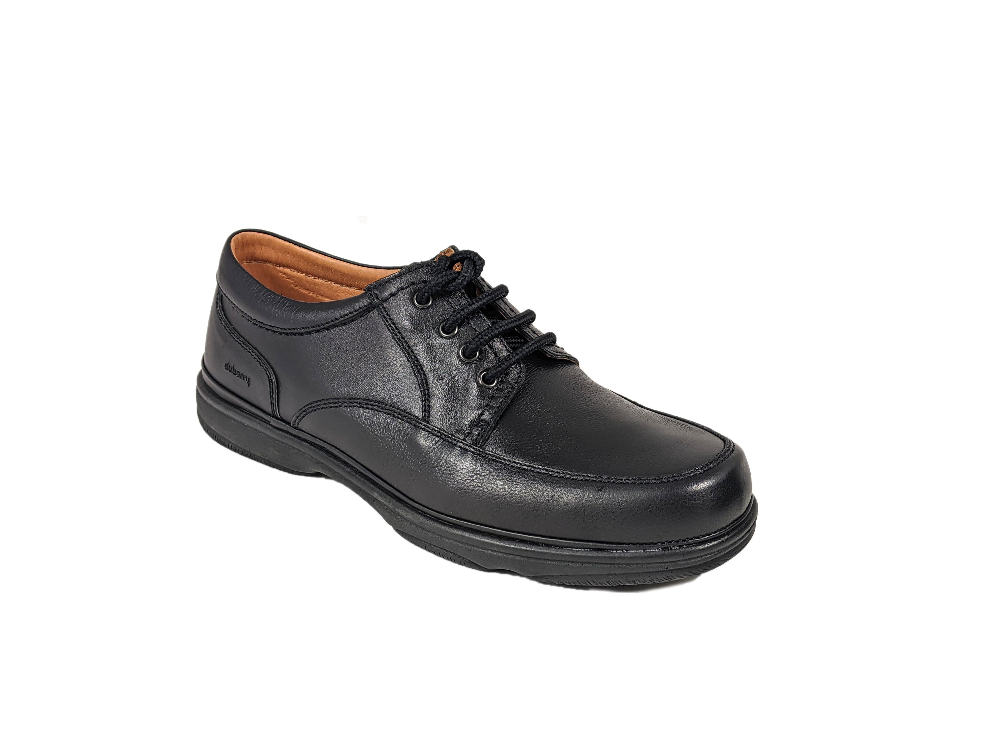 Bide Extra Wide Fit Black Shoe - Spirit Clothing