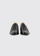 Dubarry Declan Black Slip On Shoe BLACK back view