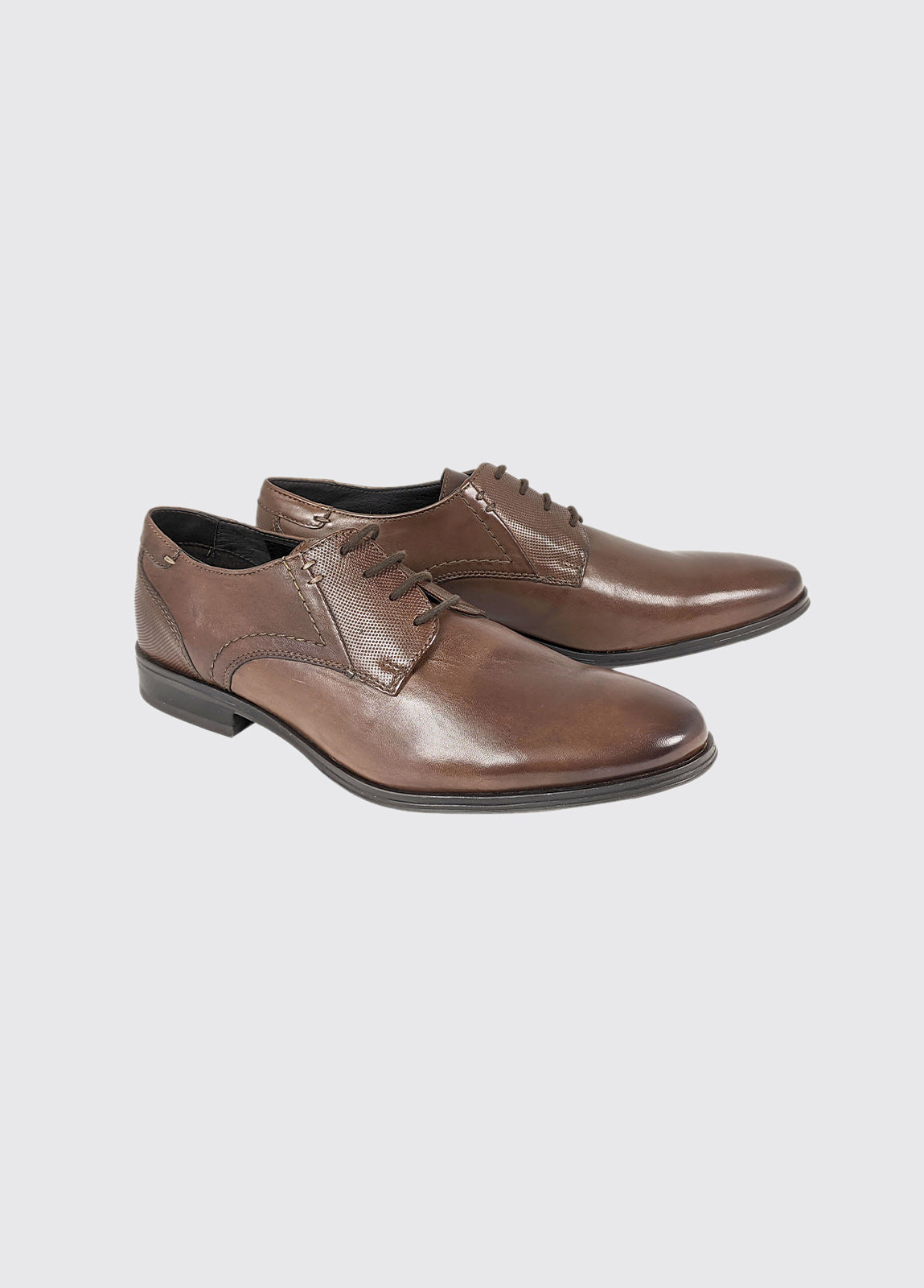 Drago Brown Lace up leather Shoe