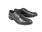 Dubarry Dawson Wide Fit Black Shoe Black flat front view