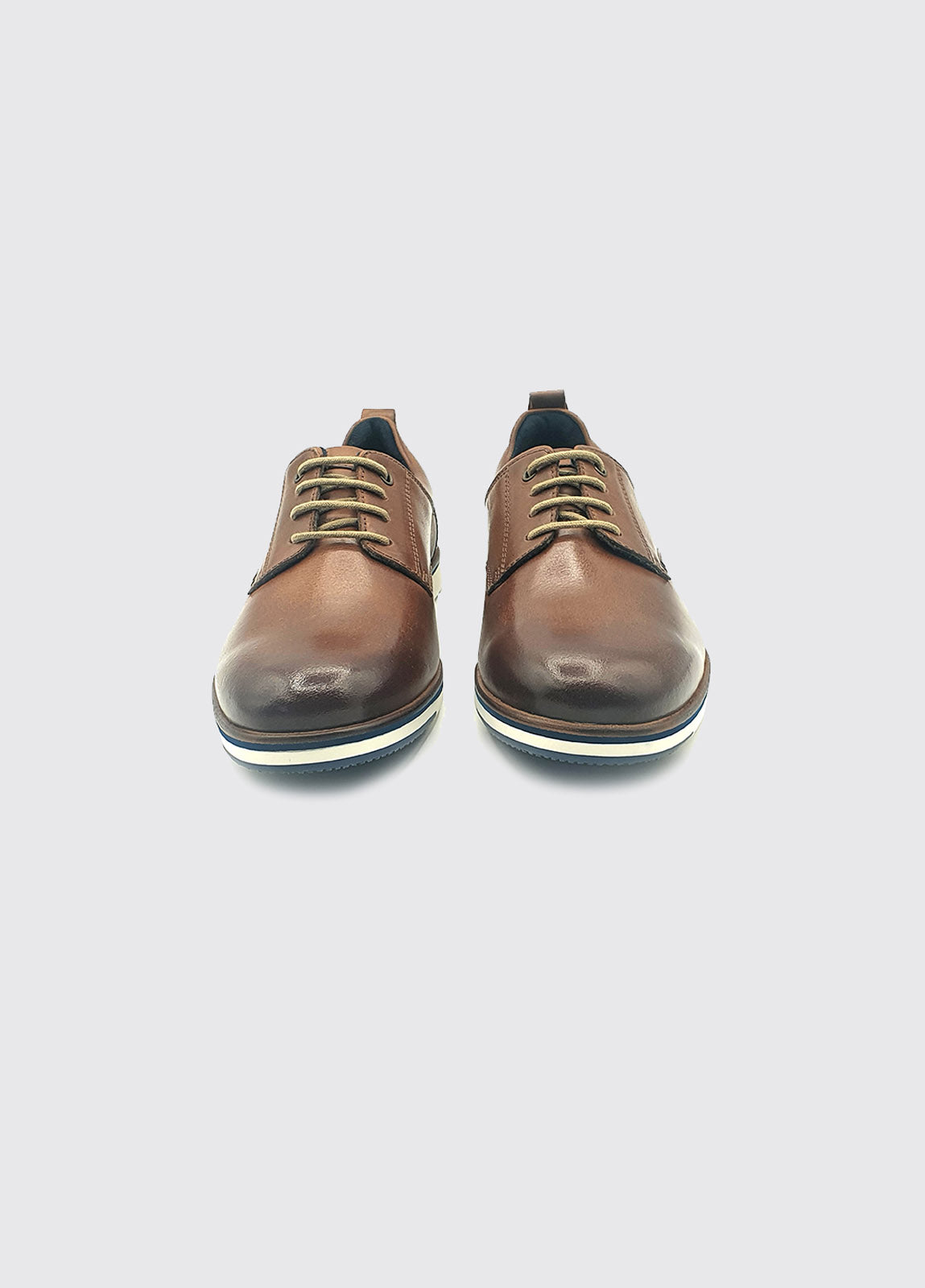 Stafford Tan Mens Shoe-Front view