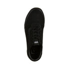 Vans Womens Women's Ward Canvas Black/Black Trainer Black/Black model front view