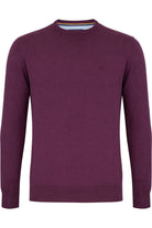 Close-up of men's Benetti crew neck jumper