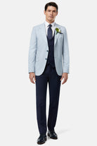 BENETTI Andrew Sky Tapered Fit Blazer SKY detail view