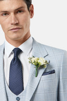 BENETTI Andrew Comfort Fit Sky Waistcoat Sky detail view