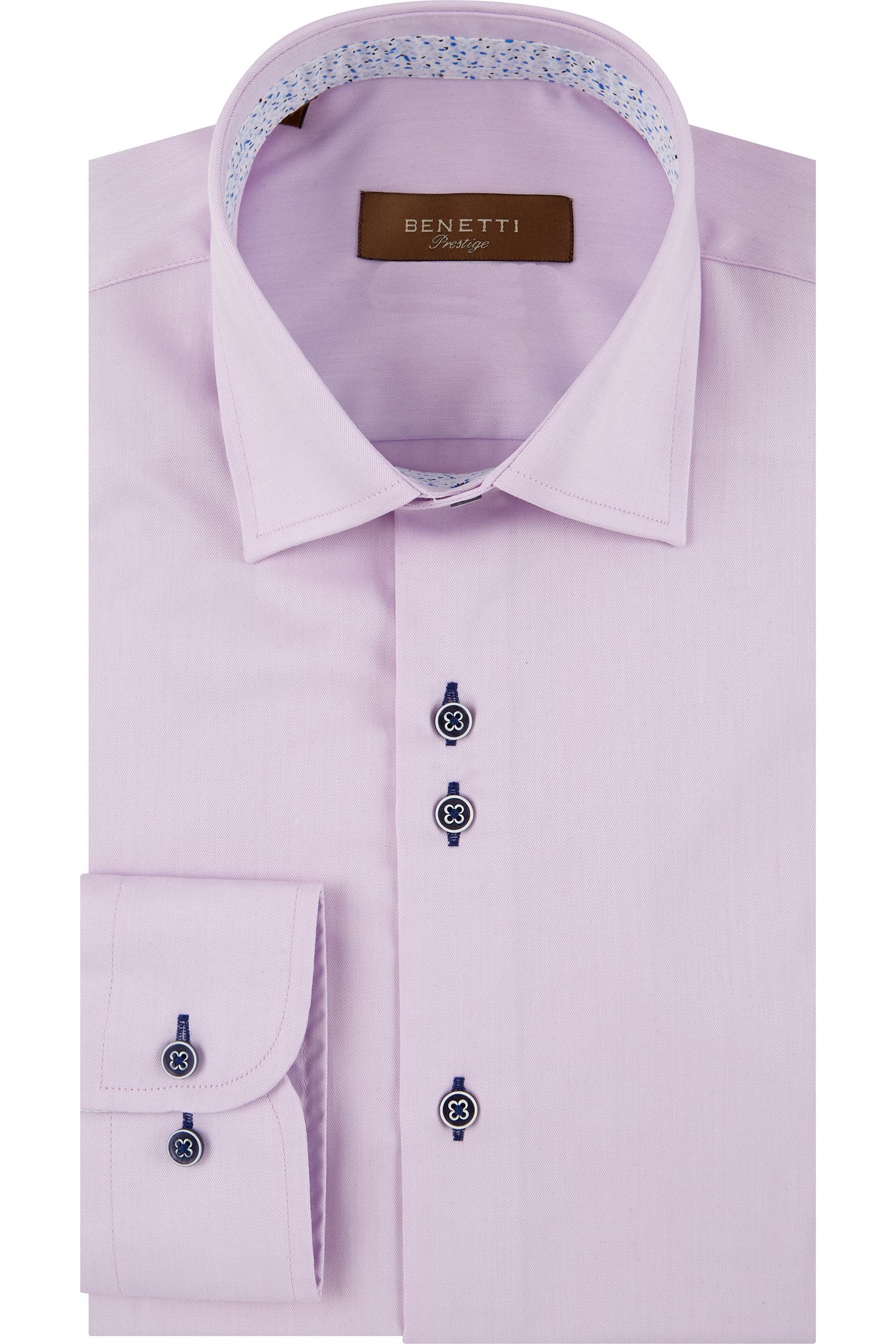 BENETTI Atlanta Comfort Fit Shirt Lilac view 12