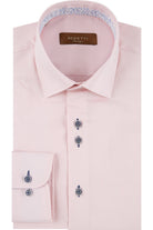 BENETTI Atlanta Comfort Fit Shirt Pink front view