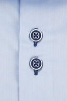 BENETTI Atlanta Comfort Fit Shirt Sky flat front view