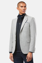 BENETTI Frankie Silver Tapered Fit Blazer SILVER detail view