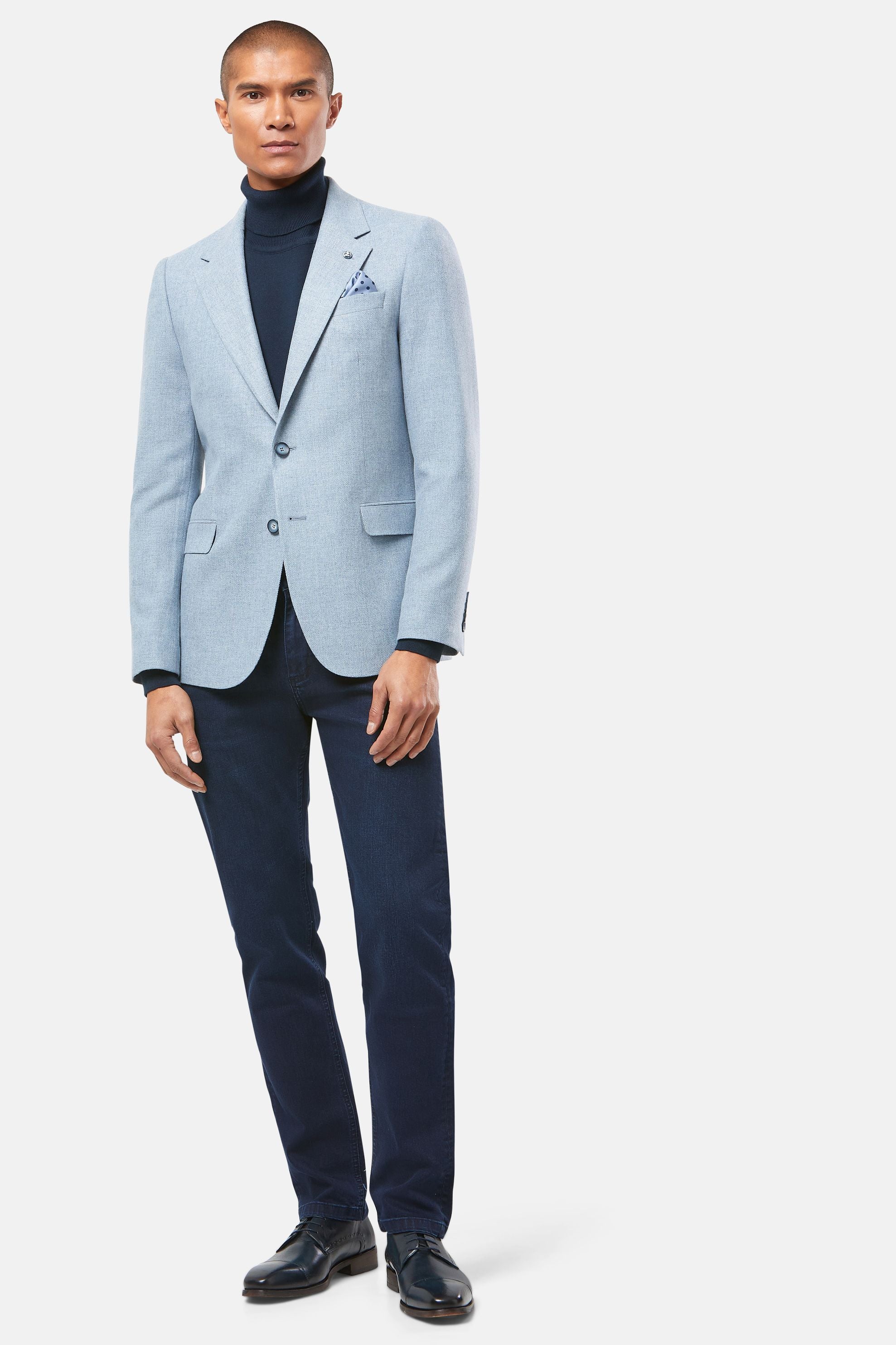 Frankie Ice Tapered Fit Blazer-Full model view