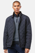 BENETTI Brutuz Navy Padded Jacket NAVY model front view