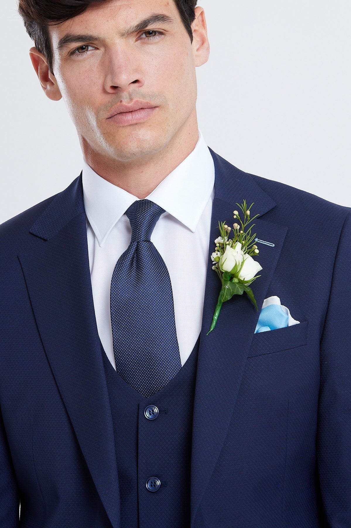 BENETTI Peter Ink Comfort Waistcoat INK detail view