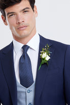 BENETTI Harold Ice Tapered Fit Waistcoat Ice detail view