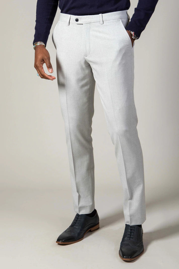 MARC DARCY Bromley Stone Trouser Stone front view