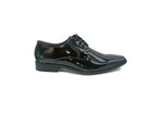 Marcozzi Brussels Black Tuxedo Shoe BLACK flat front view