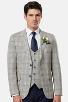 BENETTI Charles Comfort Stone Waistcoat Stone front view