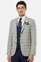 BENETTI Charles Comfort Stone Blazer Stone detail view