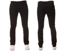 ETO EM624 Black Slim Stretch Fit Jean Black front view