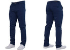 ENZO Enzo Blue Slim Sit Chino-Ez348 BLUE front view