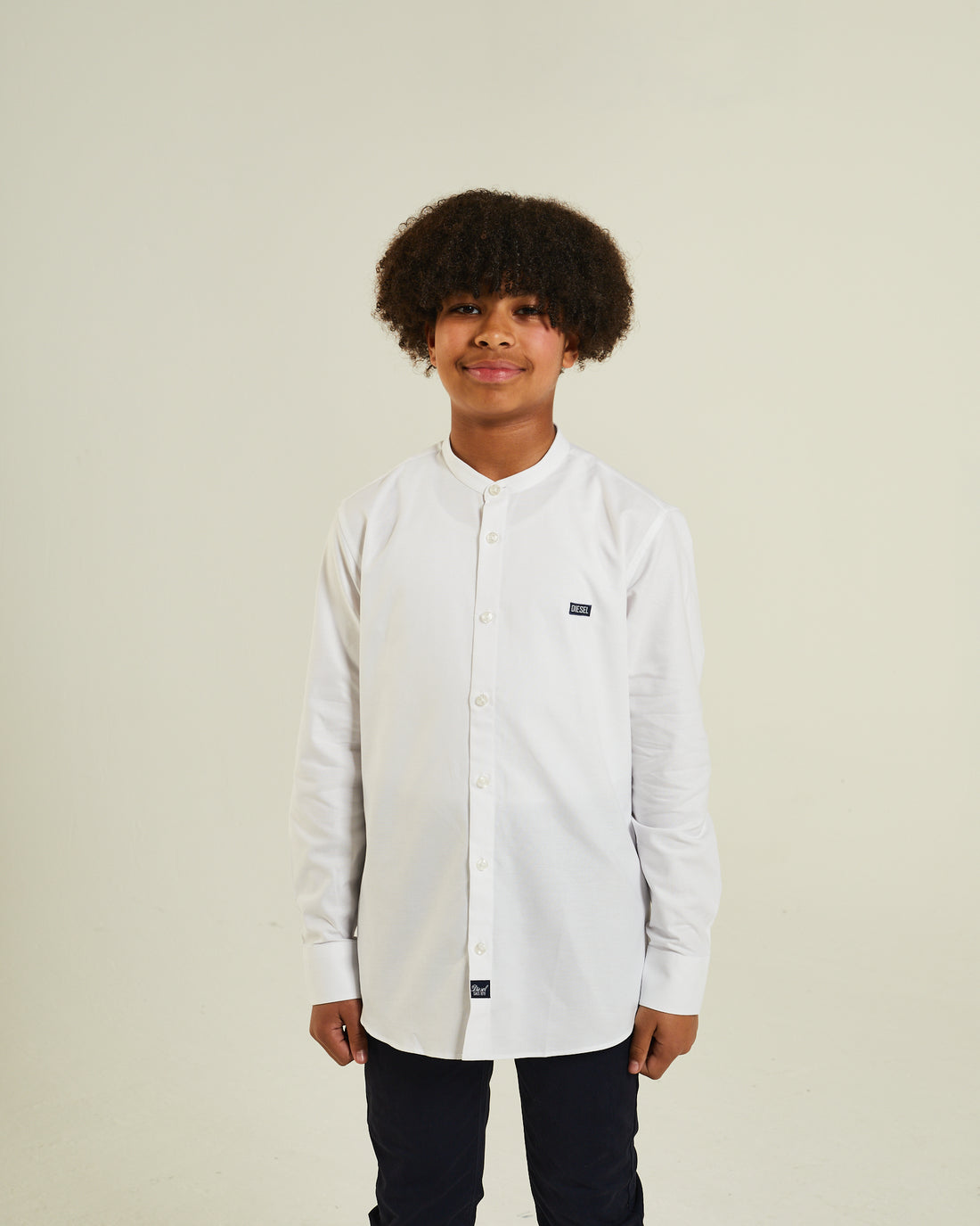 Boys Donnelly White Boys Shirt-Front View