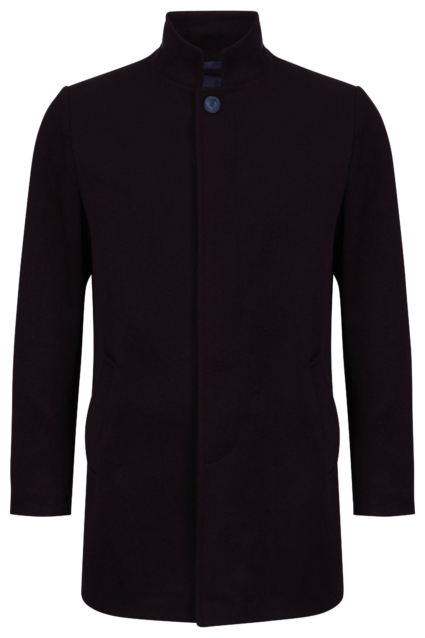 Men's Ely Wool Benetti Burgandy Jacket- Full view