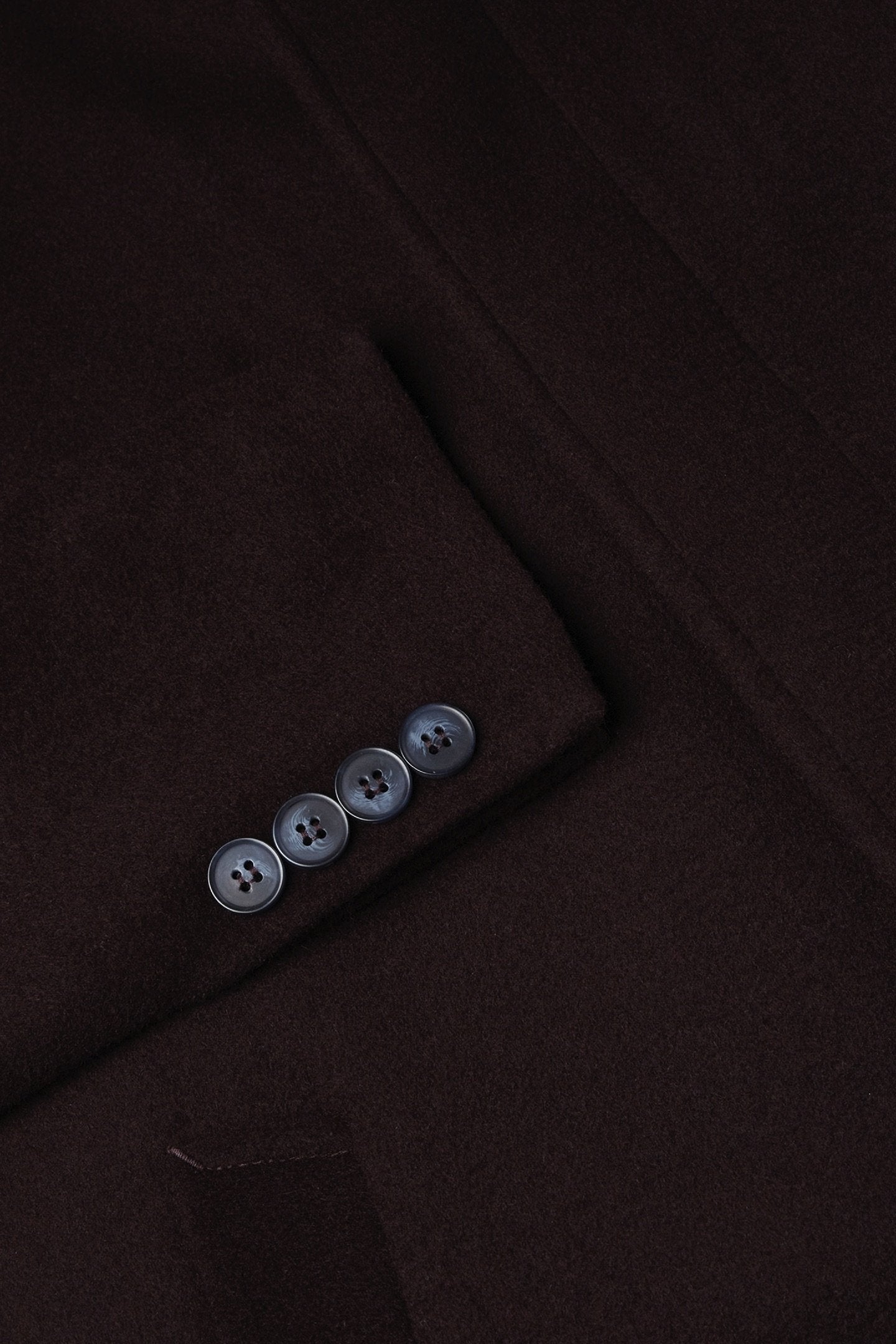 Men's Ely Wool Benetti Burgandy Jacket-Detail View