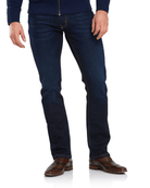 Side detail of 6th Sense stretch bootcut jeans