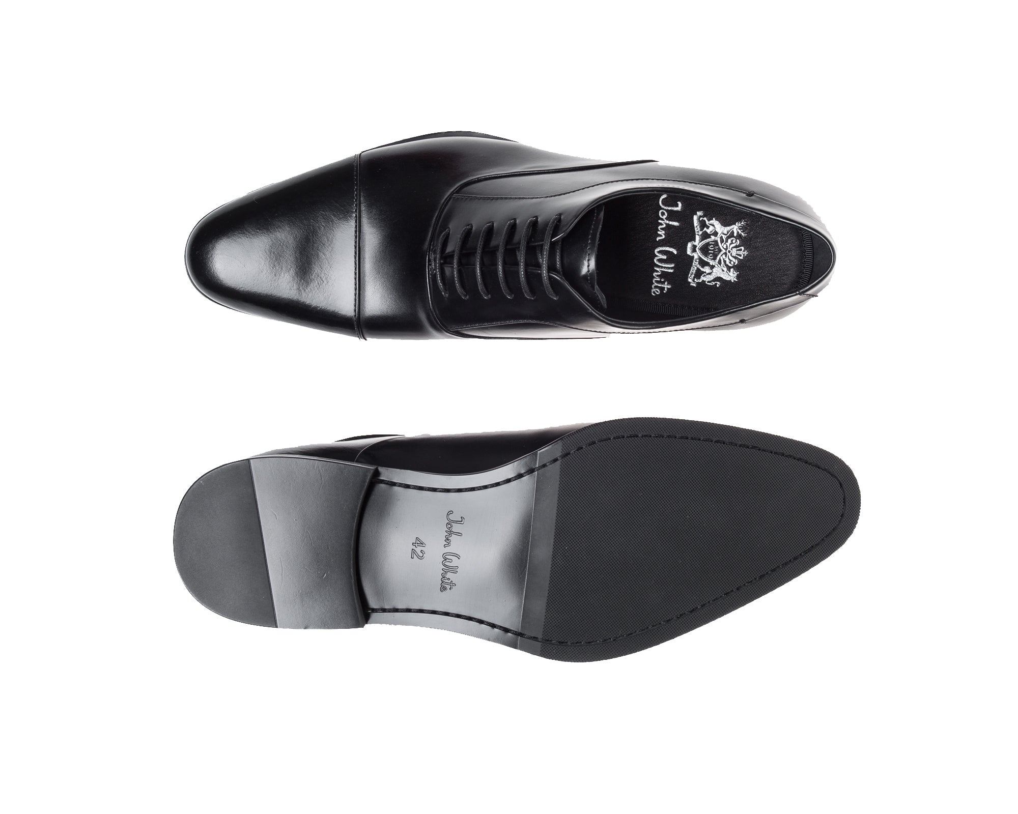 Guildhall Calf Shoe Black-Sole View