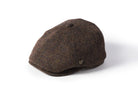 FAILSWORTH Hudson Harris Tweed Cap Charcoal-30 model front view