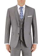 Skopes Harcourt Silver Tapered Waistcoat SILVER side view