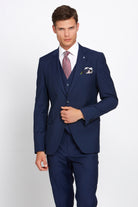 BENETTI Benetti Hogan Tapered Waistcoat GREY back view