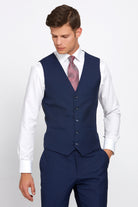 BENETTI Benetti Hogan Tapered Waistcoat GREY front view