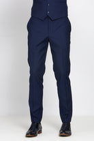Hogan men's classic fit trousers angled view