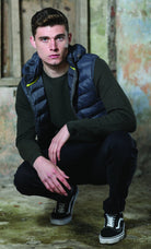 KINGPIN Holden Crew Neck Knit Khaki detail view