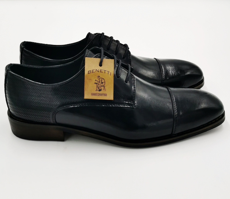 BENETTI Henry Black Lace Shoe by Benetti BLACK detail view
