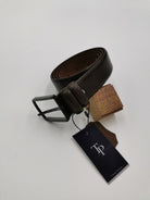 tom penn Tom Pen Leather Belt BLACK detail view