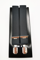 Zazzi Zazzi Mens Braces- Suspenders NAVY detail view