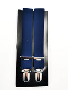 Zazzi Zazzi Mens Braces- Suspenders NAVY front view