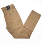 tom penn Tom Penn Tapered Fit Taupe Chino Taupe front view