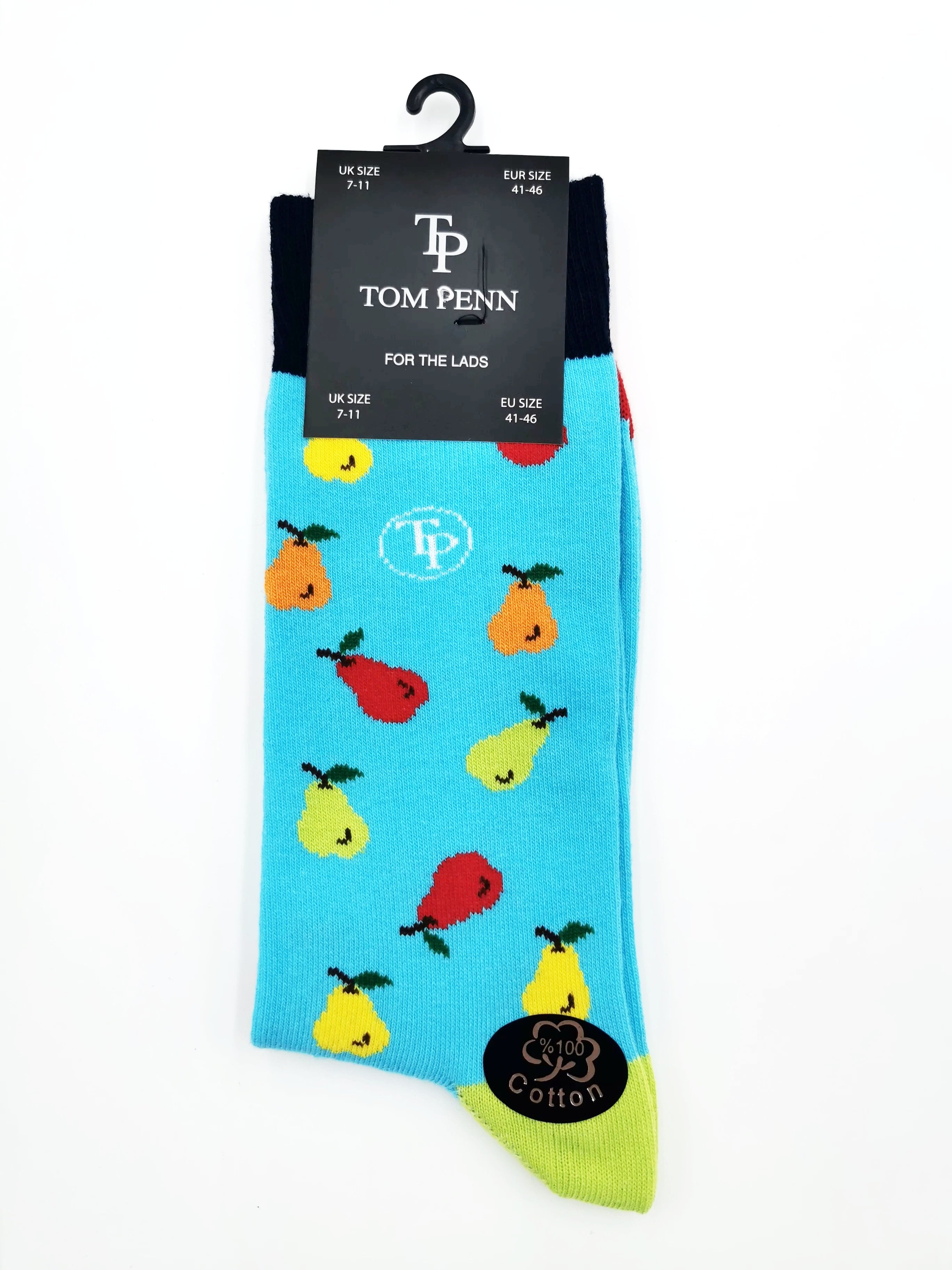 Tom Penn Turquoise Pear Men's Sock