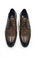 6TH SENSE Boomerang Brown Lace up Shoe Brown model front view