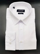 ADVISE Advise Tapered White Suit Shirt WHITE front view