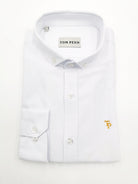 tom penn Tom Penn Slim fit Button Down White Shirt WHITE front view