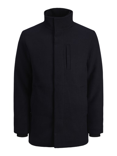 Men's Dunham Wool Jacket Navy Blazer-Front View